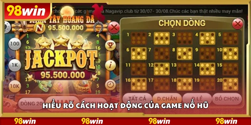 Khám phá cách hoạt động của game nổ hũ