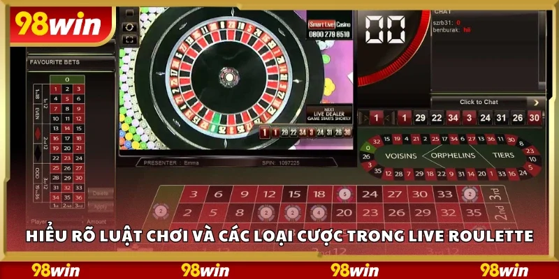 Luật chơi và các loại cược trong Live Roulette