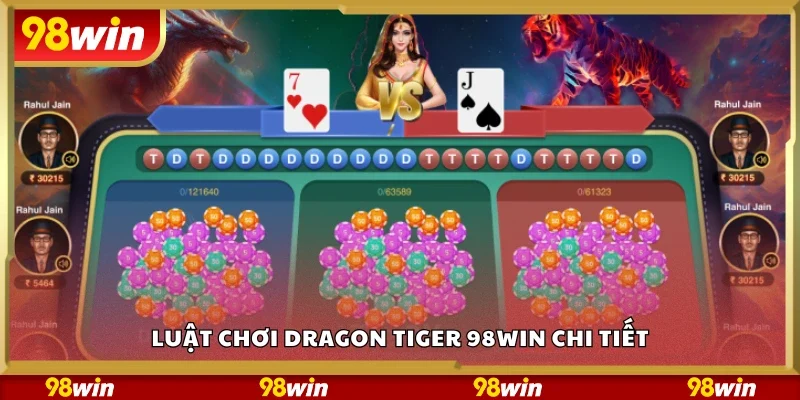 Tìm hiểu luật chơi dragon tiger 98Win chi tiết