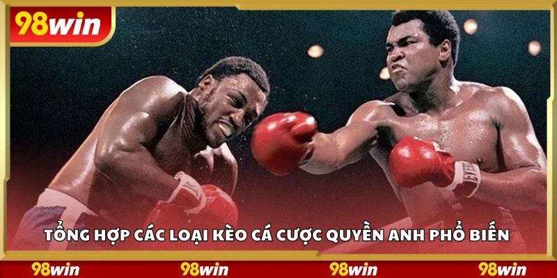 Tổng hợp các loại kèo cá cược quyền anh phổ biến 